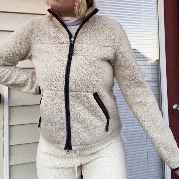 Abercrombie & Fitch Jackets & Blazers - Abercrombie & Fitch Zip-up Jacket Coat Sherpa